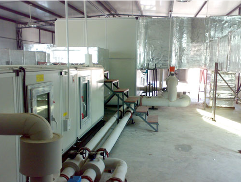 恒溫恒濕實驗室空調(diào)管道安裝